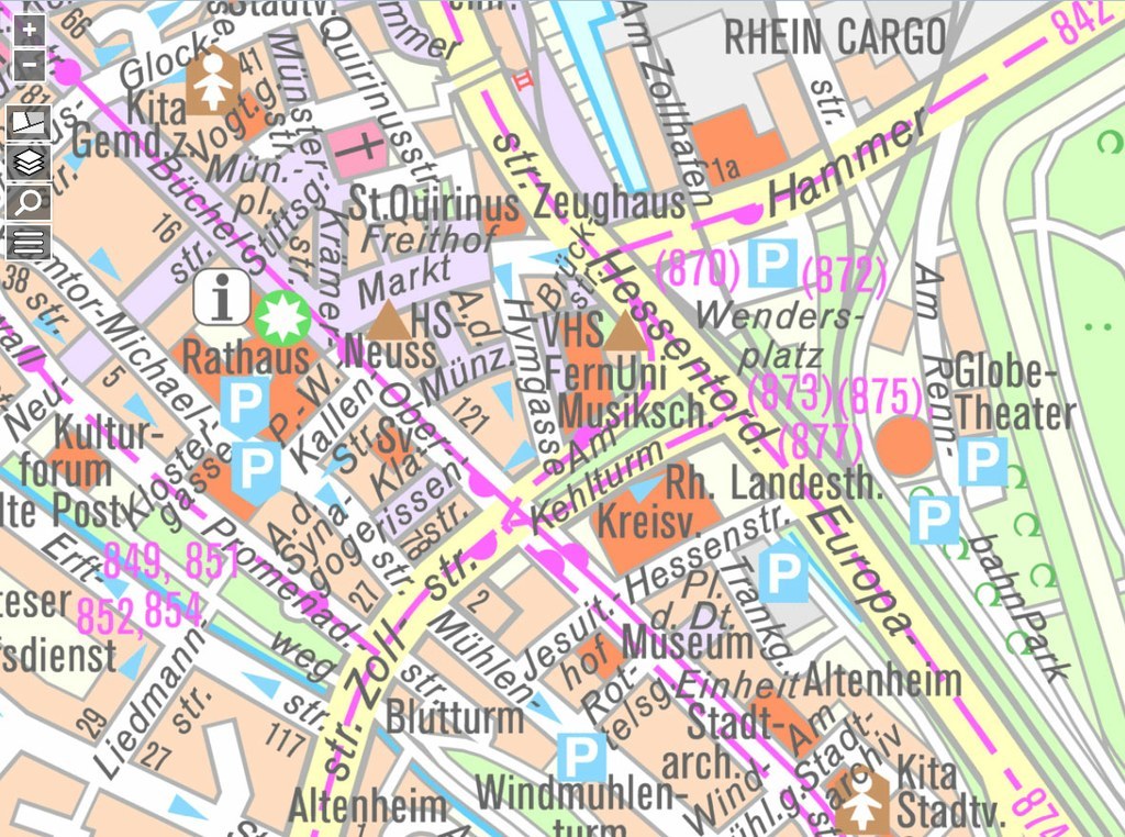 Amtlicher Stadtplan