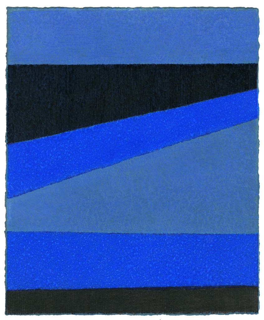 Bildunterzeile: Helmut Hahn, 2016-II-8 Lfd. Nr. 188, Isograph, Encre de chine, überarbeitet mit Gouache, Februar 2016 34,2 x 28,5 cm Clemens Sels Museum Neuss