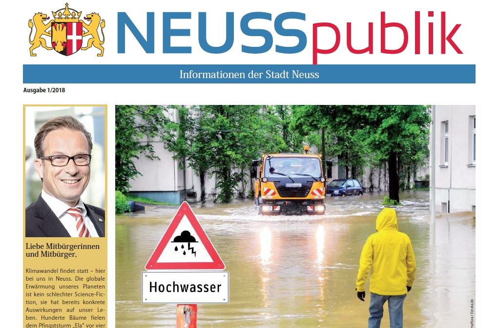 Erste Ausgabe NEUSSpublik 2018