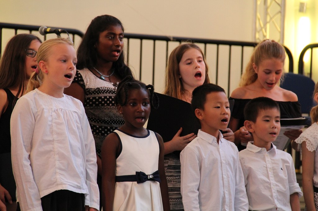 Kinder- und Jugendchor der Musikschule, Foto: Holger Müller. 