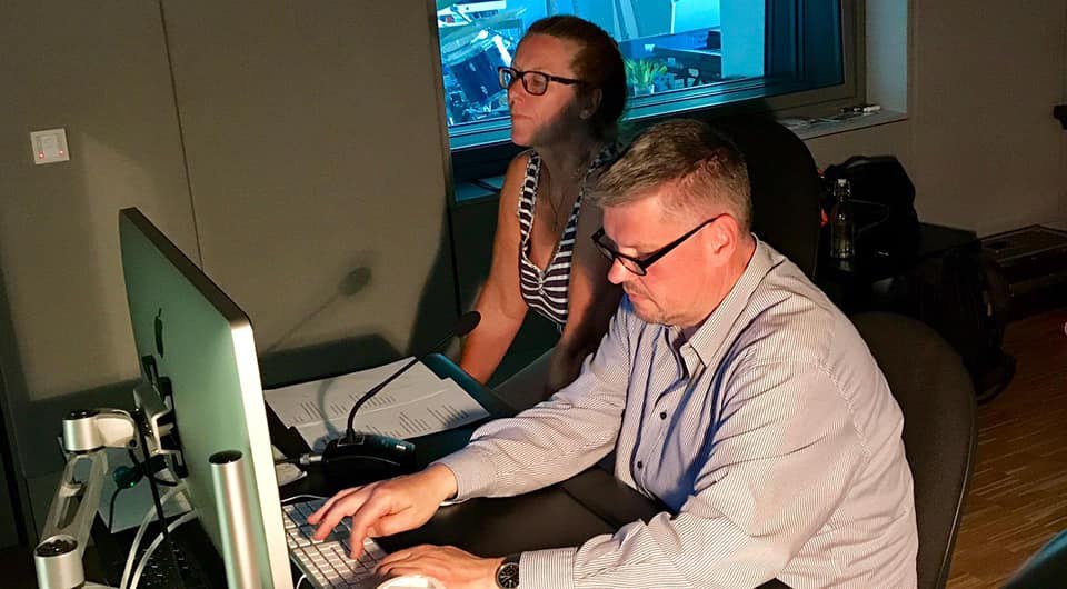 Studioaufnahmen für unsere Sänger Studioaufnahmen für unsere Sänger