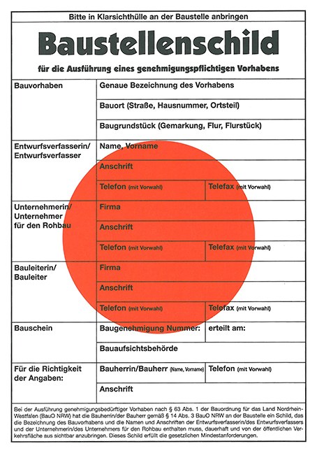 Baugenehmigung