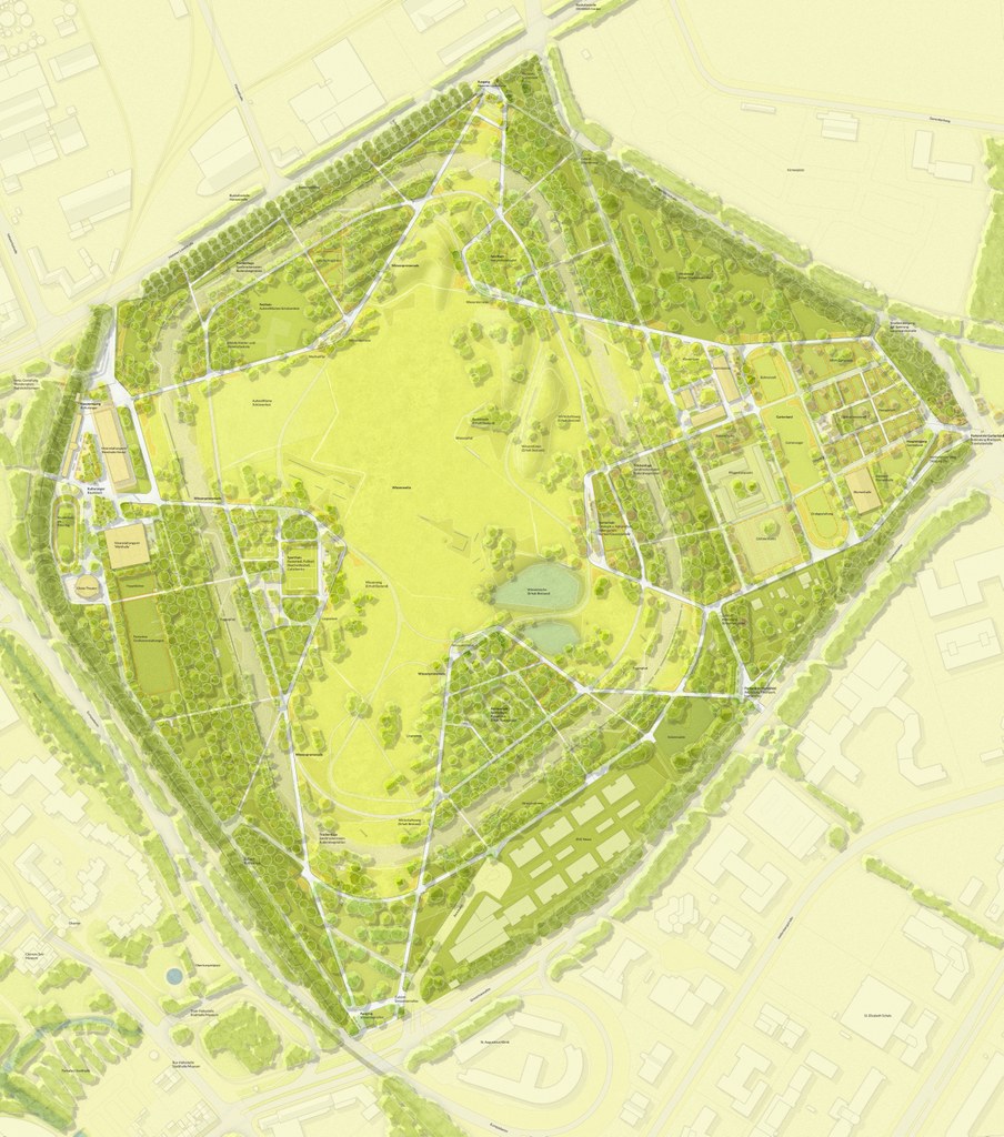 Neuss entwickelt 2023 – LAGA #3: Plan des Areals Plan des Areals.
