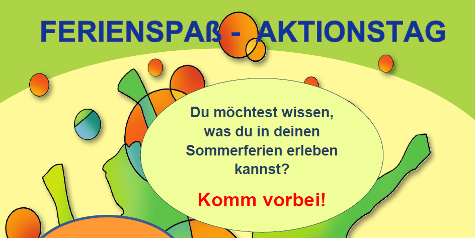 Ferienspaßaktionstag zum Sommerferienprogramm 2016