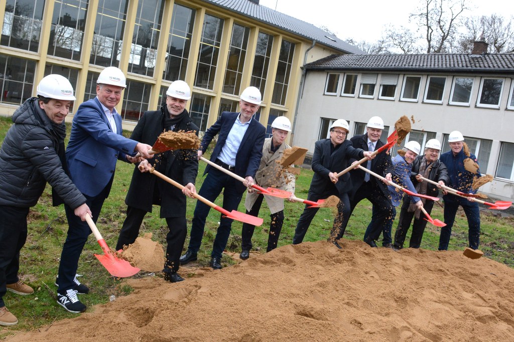 Spatenstich am 23. März 2023