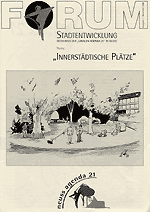 Forum Plätze Deckblatt Forum Stadtentwicklung – Innerstädtische Plätze